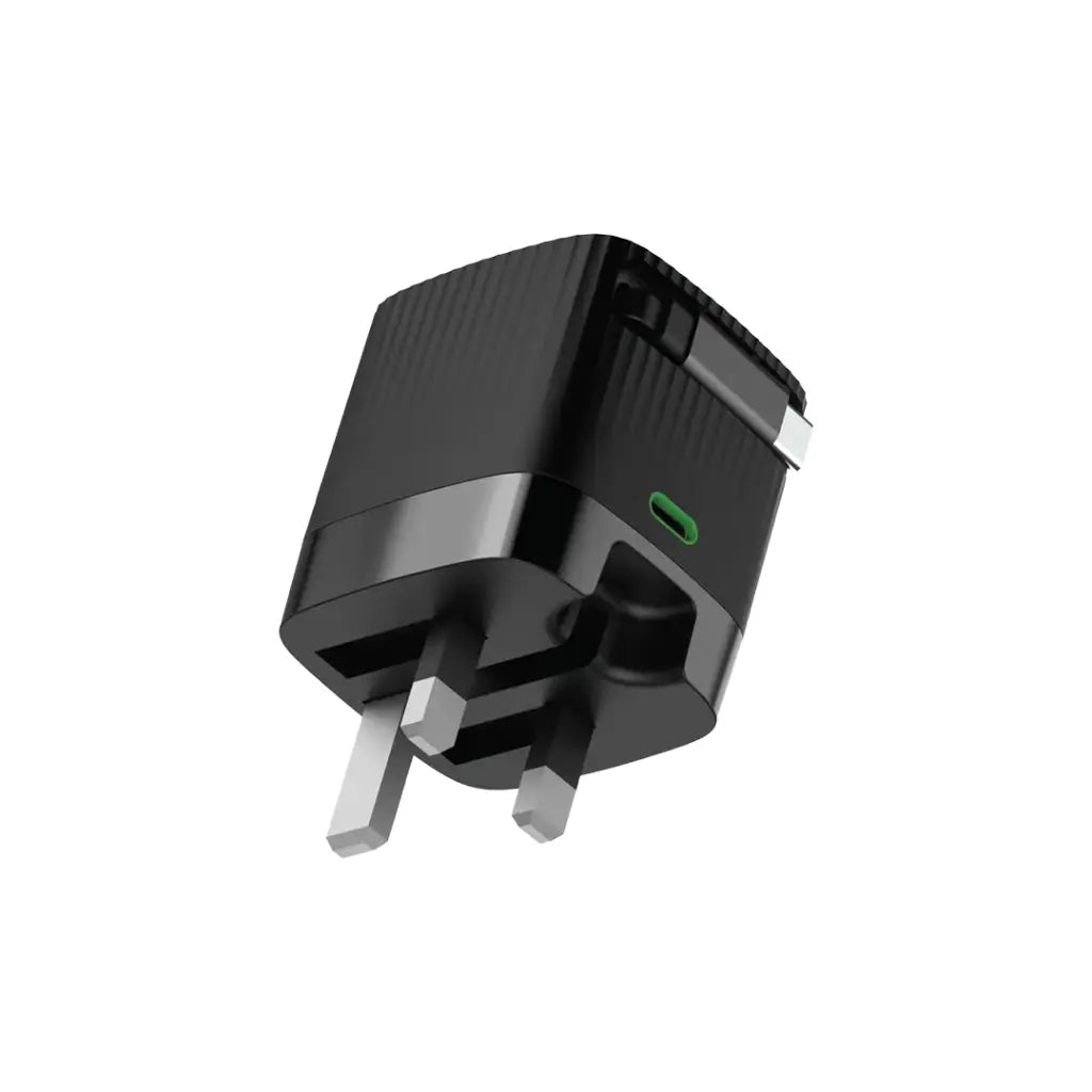 شاحن Green Lion GaN 65W بكابل USB-C قابل للسحب – سريع وآمن