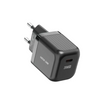 شاحن Green Lion GaN صغير الحجم 20 واط مع كابل USB-C سريع 1م