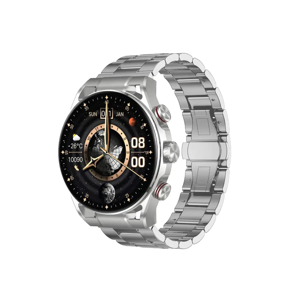 ساعة Green Lion Chrono Pro – شاشة AMOLED ومكالمات بلوتوث