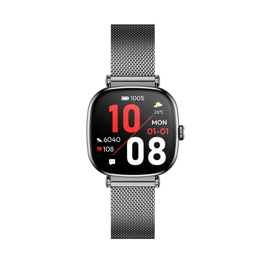 Green Lion Princess Smart Watch – Stylish, BT Calls, IP68