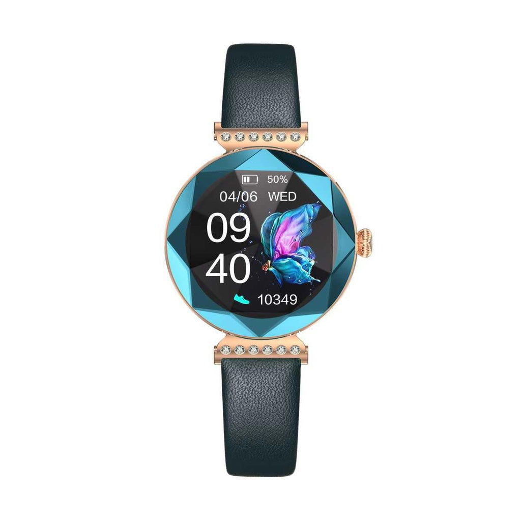 Green Lion Swarovski Smart Watch Elegant & Smart - Blue Green Lion Swarovski Smart Watch Elegant & Smart - Blue