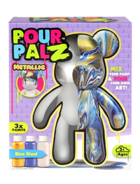 PourPalz W3 Metallic Assorted Paint Pour Kit – 40ml