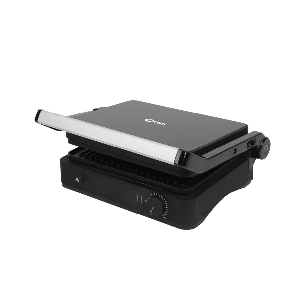 CONTI Electric Grill 2000W – Flexible Opening 180° CONTI Electric Grill 2000W – Flexible Opening 180°