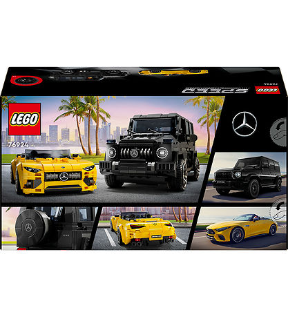LEGO سبيد تشامبيونز - Mercedes-AMG G 63 & Mercedes 76924