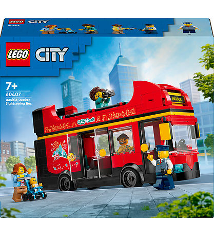 LEGO سيتي – حافلة سياحية حمراء بطابقين 60407 – 384 قطعة