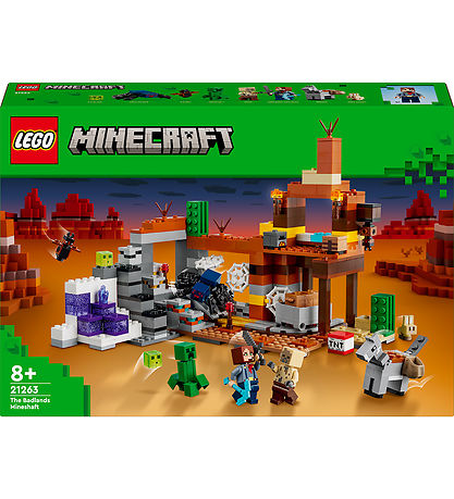 LEGO® Minecraft - The Badlands Mineshaft 21263 - 538 pcs LEGO® Minecraft - The Badlands Mineshaft 21263 - 538 pcs
