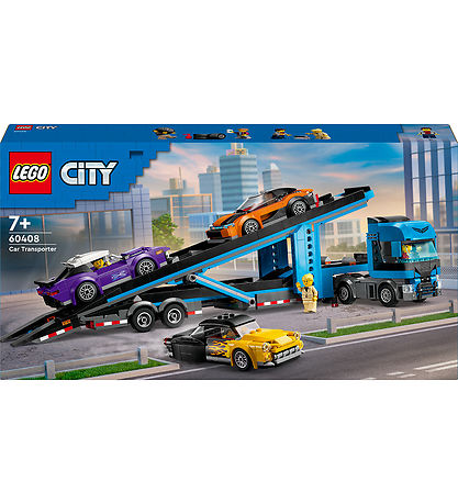 LEGO سيتي – شاحنة نقل سيارات رياضية 60408 – 998 قطعة