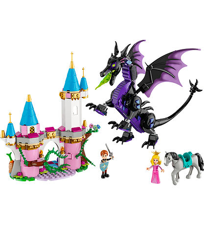 LEGO ديزني – شكل التنين لماليفيسنت 43240 – 583 قطعة