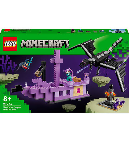 LEGO® Minecraft - The Ender Dragon & End Ship 21264 - 657 pcs LEGO® Minecraft - The Ender Dragon & End Ship 21264 - 657 pcs