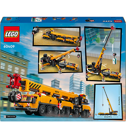 LEGO City Yellow Mobile Construction Crane 60409 – 1116 pcs LEGO City Yellow Mobile Construction Crane 60409 – 1116 pcs