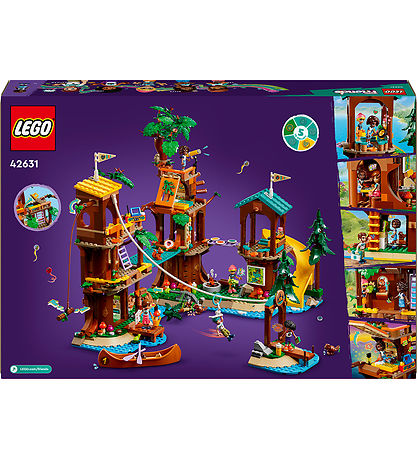 LEGO فريندز – بيت الشجرة في مخيم المغامرات 42631 – 1128