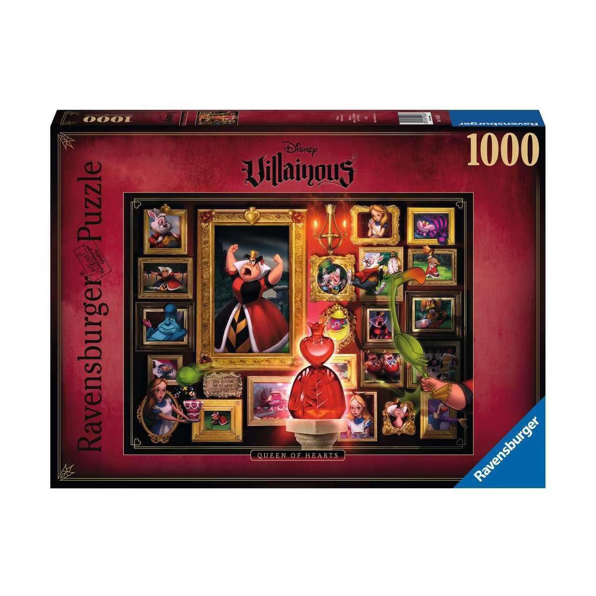 أحجية Ravensburger 1000 قطعة - ديزني: ملكة القلوب