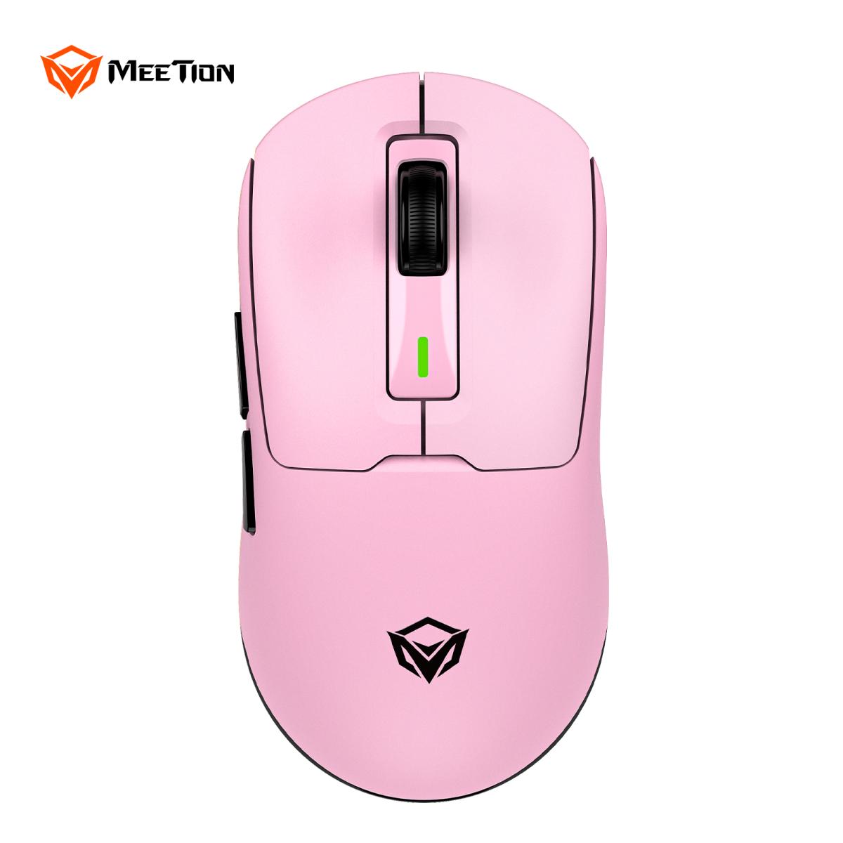 Meetion Air GW24 2.4G Bluetooth & Wired Gaming Mouse - Black