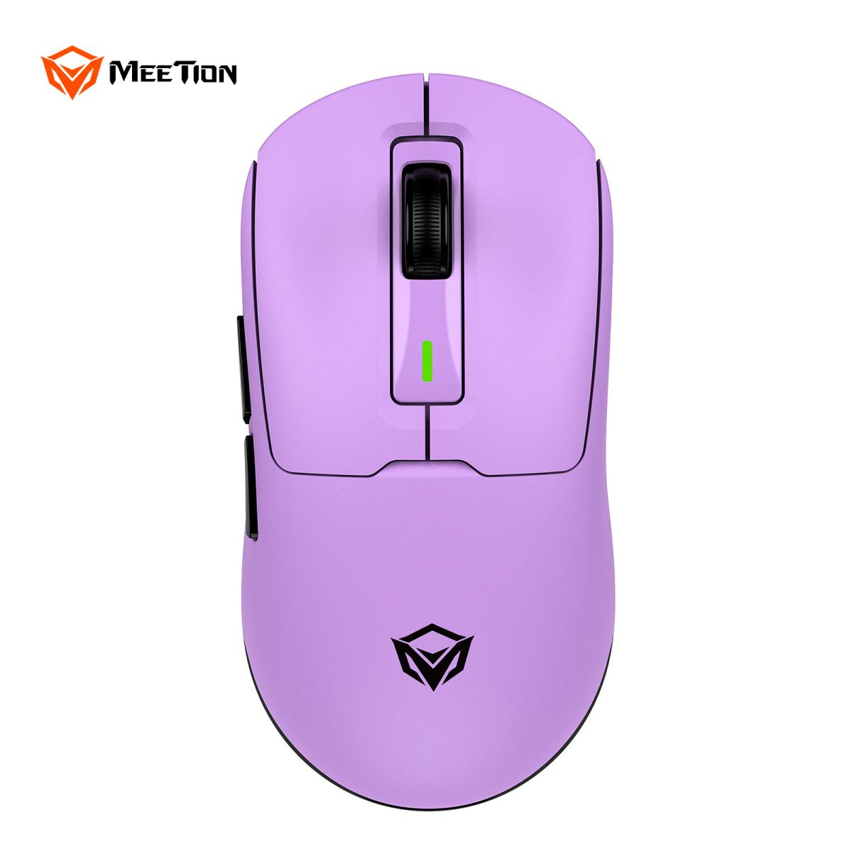 Meetion Air GW24 2.4G Bluetooth & Wired Gaming Mouse - Black