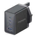 Promate GaNport4-67W Power Delivery GaN Charger with Quick Charge 3.0