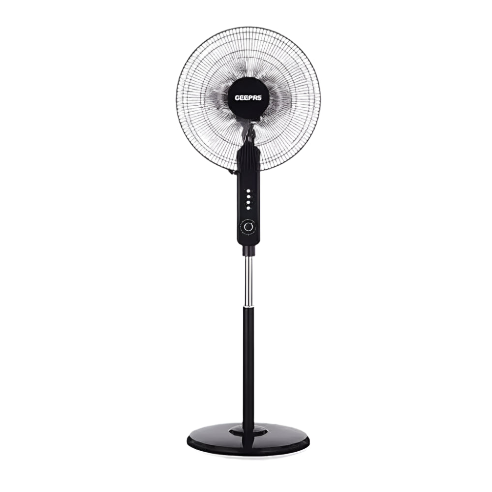 Geepas 16-Inch Stand Fan 3 Speeds Adjustable Height & Timer Geepas 16-Inch Stand Fan 3 Speeds Adjustable Height & Timer