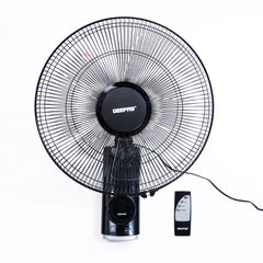 Geepas 16” Wall Fan 3 Speeds Quiet & Efficient Cooling
