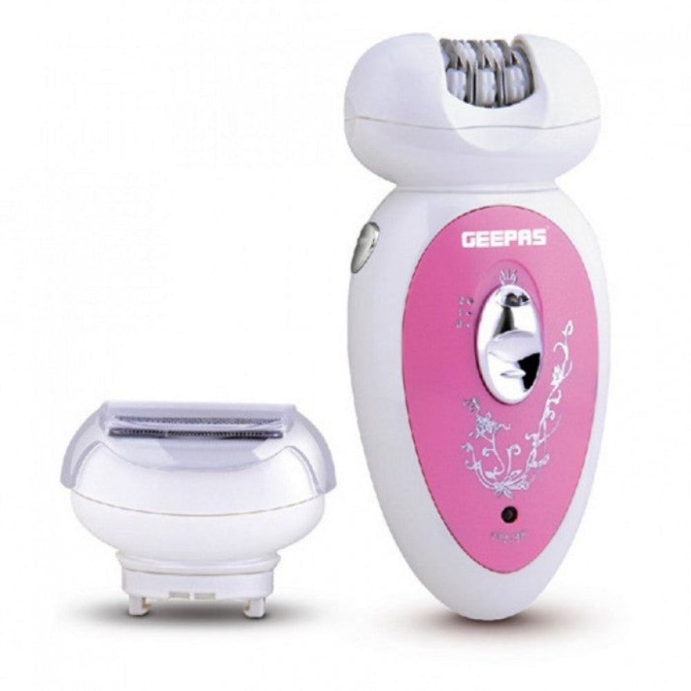 Geepas 2-in-1 Ladies Rechargeable Epilator Set 3 Speeds Geepas 2-in-1 Ladies Rechargeable Epilator Set 3 Speeds
