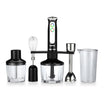 Geepas 5-in-1 Hand Blender 600W Motor 8 Speeds Multiple Attachments