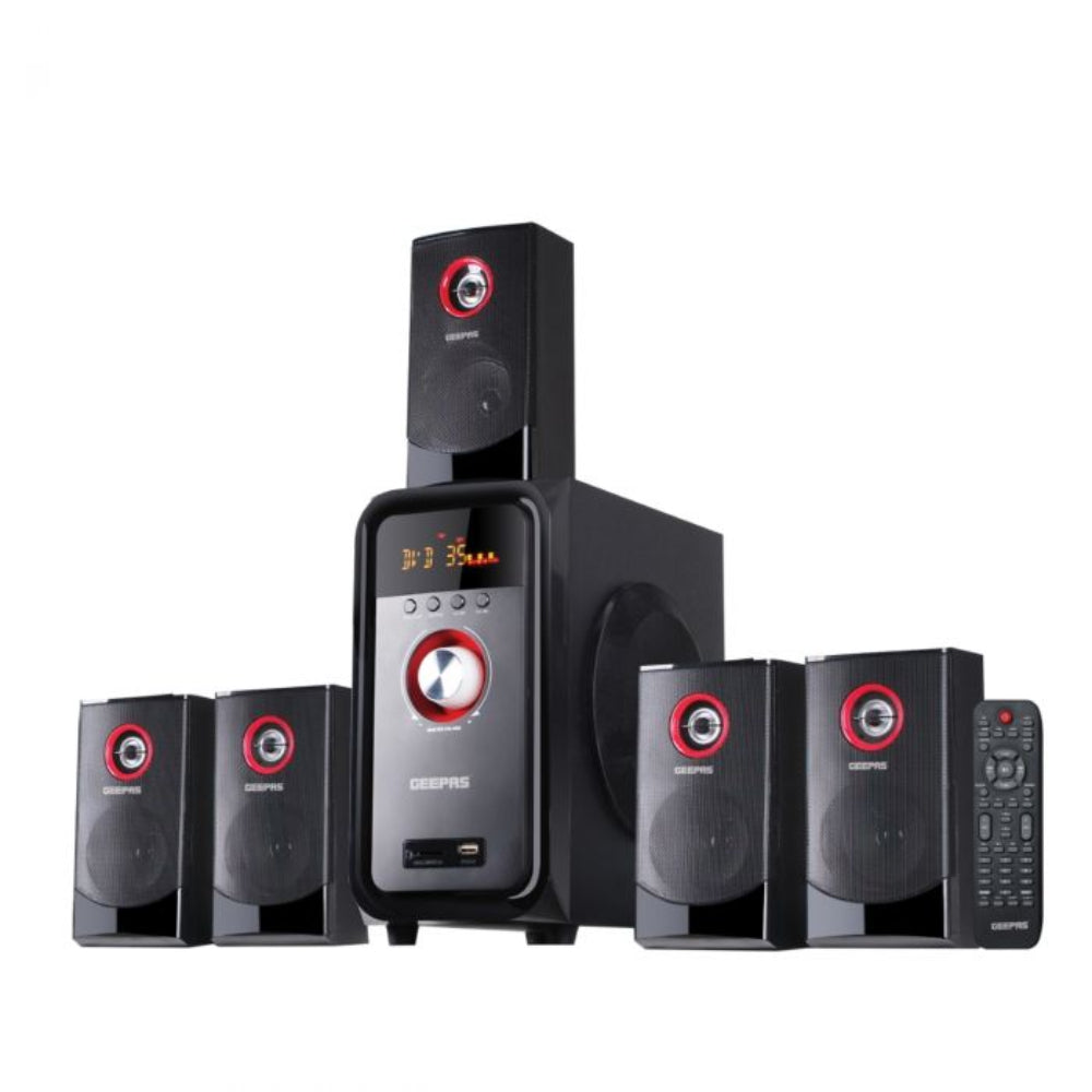 Geepas 5.1 Speaker 40000 PMPO & Bluetooth Geepas 5.1 Speaker 40000 PMPO & Bluetooth