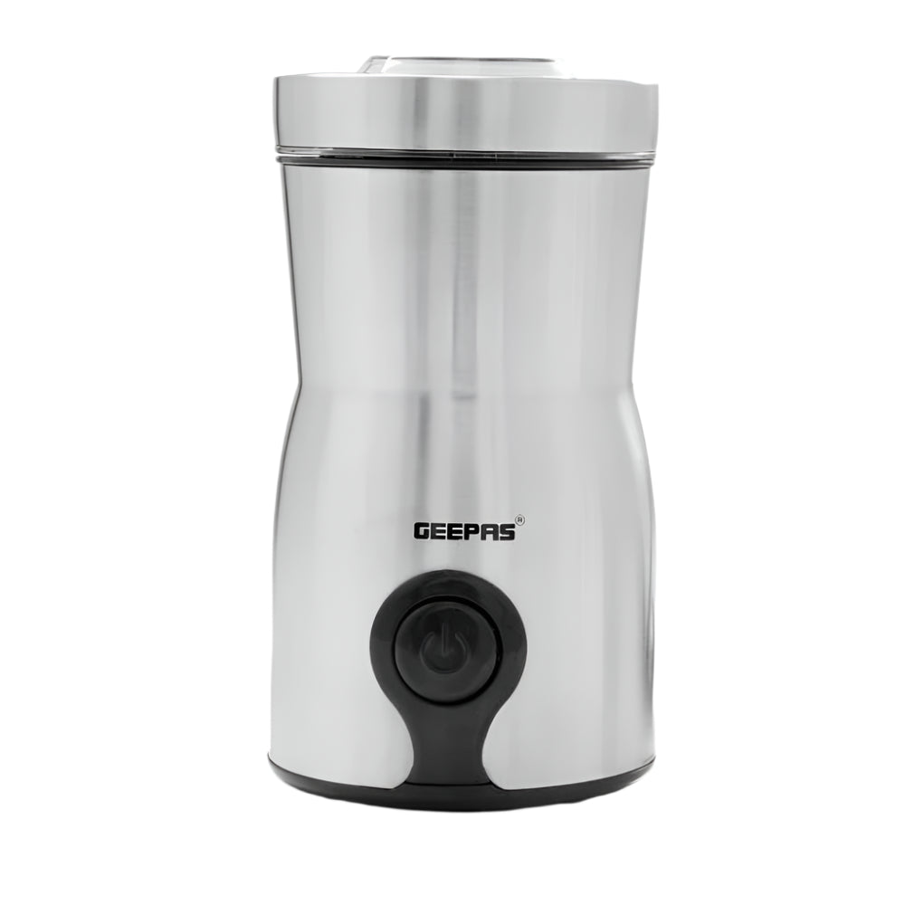 Geepas Coffee Grinder 55gm Stainless Steel Jar Geepas Coffee Grinder 55gm Stainless Steel Jar