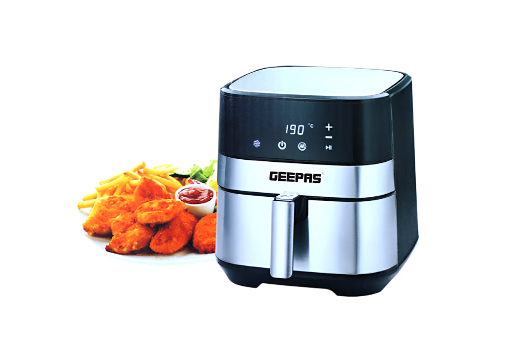 Geepas Digital Air Fryer 5L 1700W Oil-Free Cooking Geepas Digital Air Fryer 5L 1700W Oil-Free Cooking