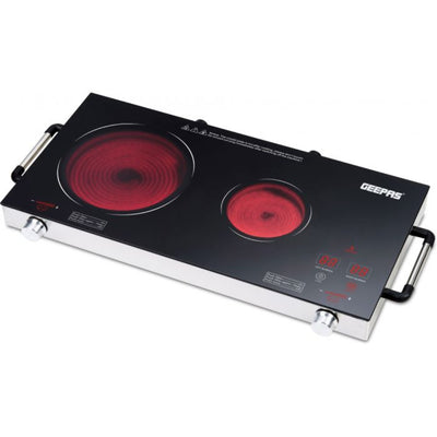 Geepas Dual Digital Infrared Cooker 2000W & 1200W