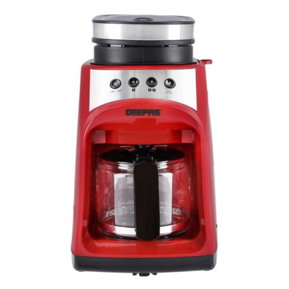 Geepas Grinder & Drip Coffee Maker 0.6L 600W Geepas Grinder & Drip Coffee Maker 0.6L 600W