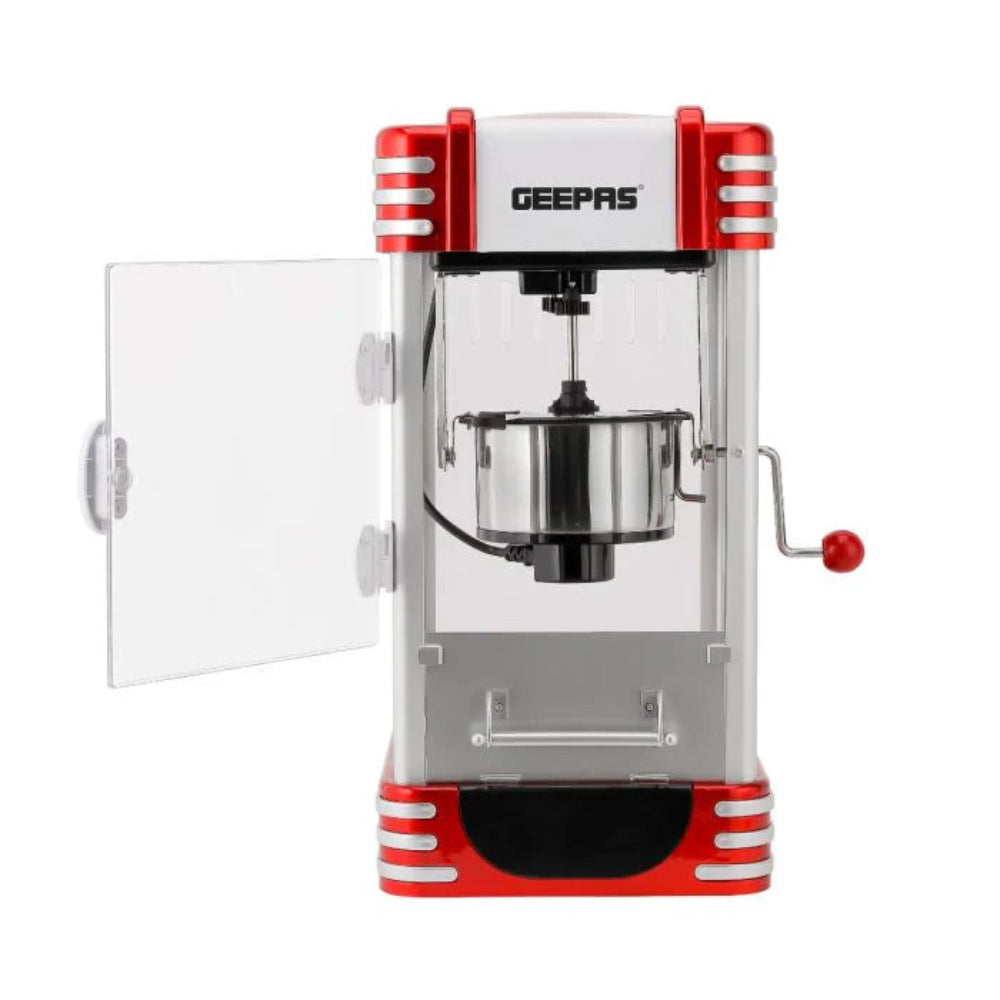 Geepas Popcorn Maker 310W Steel Bowl Classic