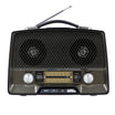 Geepas Retro Radio Bluetooth 3-Band Rechargeable