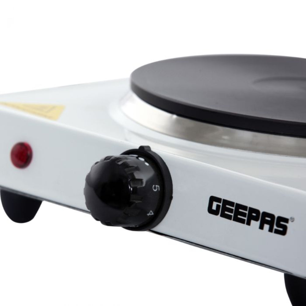 Geepas Single Hot Plate 1000W Cast Iron Portable Electric Hob Geepas Single Hot Plate 1000W Cast Iron Portable Electric Hob