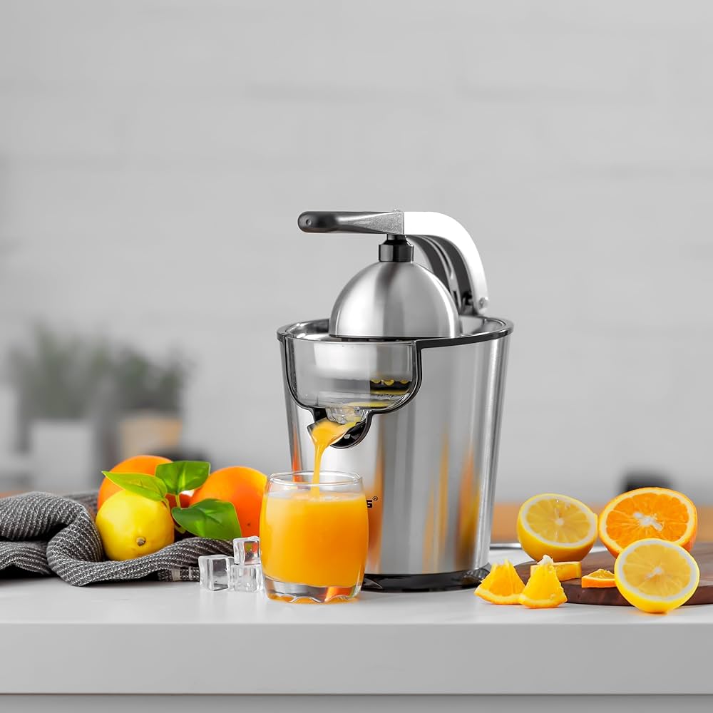 Geepas Stainless Steel Citrus Juicer 300W Geepas Stainless Steel Citrus Juicer 300W