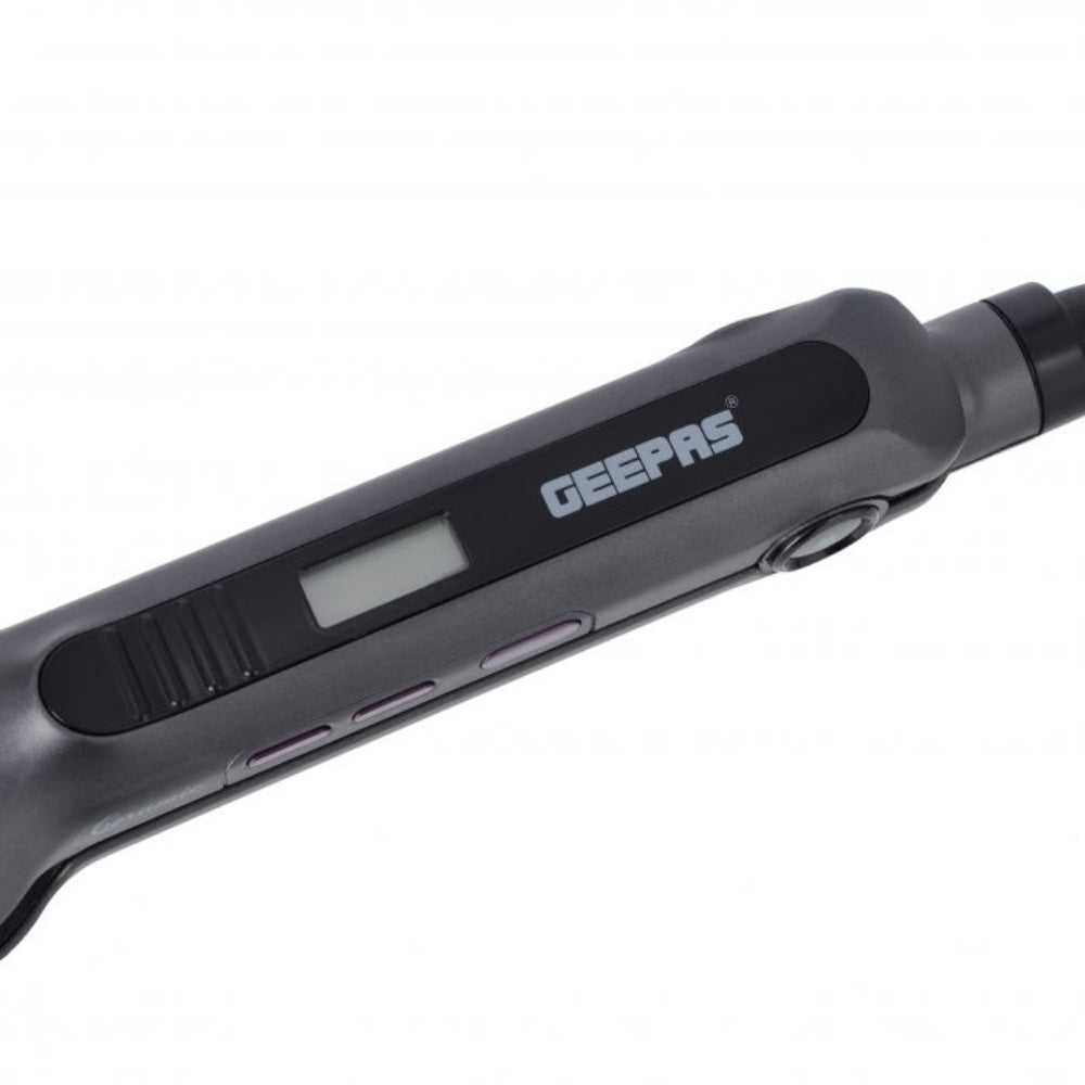 Geepas Wet and Dry Hair Straightener Ceramic Coated Plates Geepas Wet and Dry Hair Straightener Ceramic Coated Plates