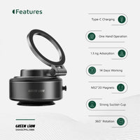 حامل هاتف سيارة Green Lion GX-29 Auto Suction مغناطيسي قوي