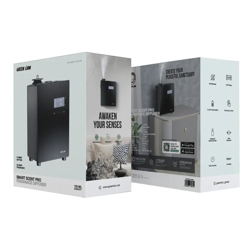 Green Lion Smart Scent Pro Diffuser – 150m² Coverage Green Lion Smart Scent Pro Diffuser – 150m² Coverage