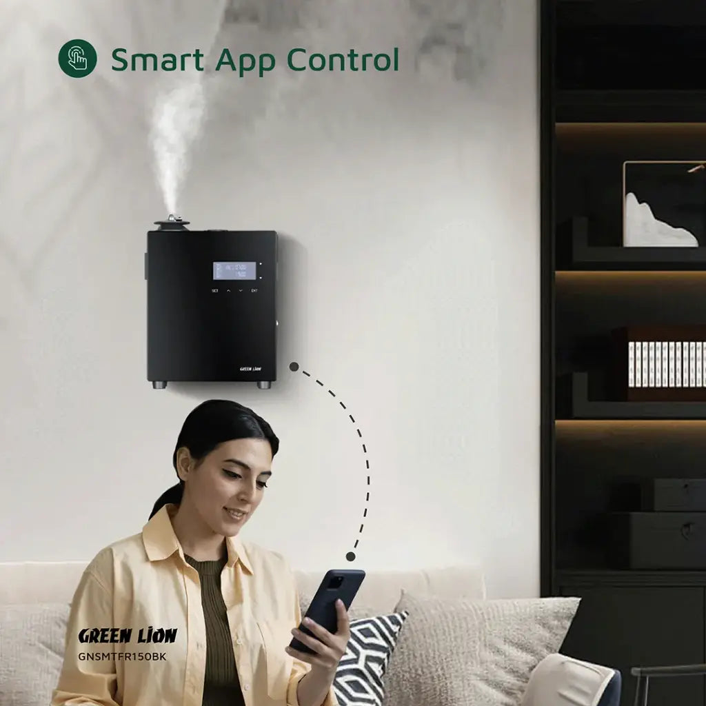 Green Lion Smart Scent Pro Diffuser – 150m² Coverage Green Lion Smart Scent Pro Diffuser – 150m² Coverage