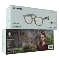 Green Lion Stockholm Smart Glasses - Black