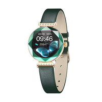 Green Lion Swarovski Smart Watch Elegant & Smart - Green