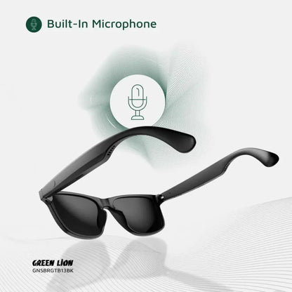 Green Lion Sydney Smart Glasses - Black