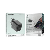 شاحن Green Lion GaN USB-C بقوة 20 واط + كابل لايتنينغ