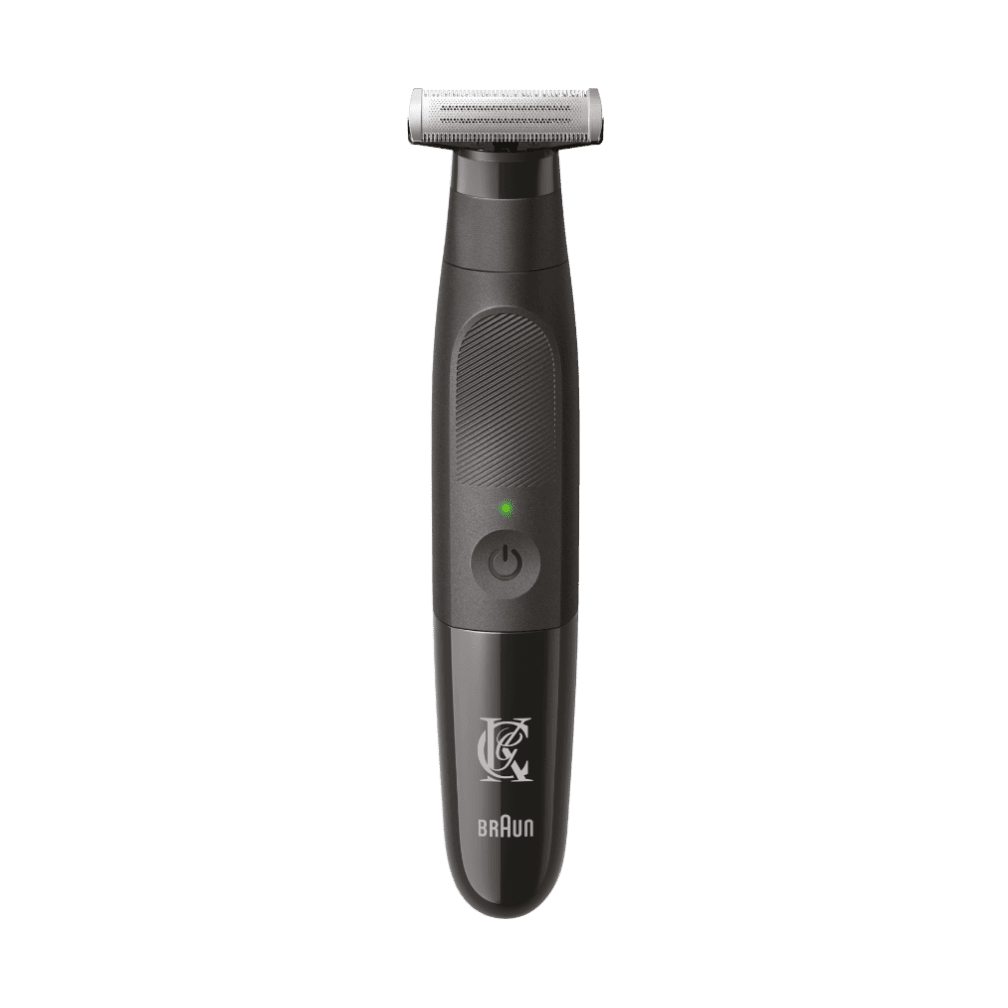 ماكينة تشذيب اللحية King C. Gillette All-in-One: لاسلكية، مقاومة للماء، شفرة رباعية الأبعاد - سوداء