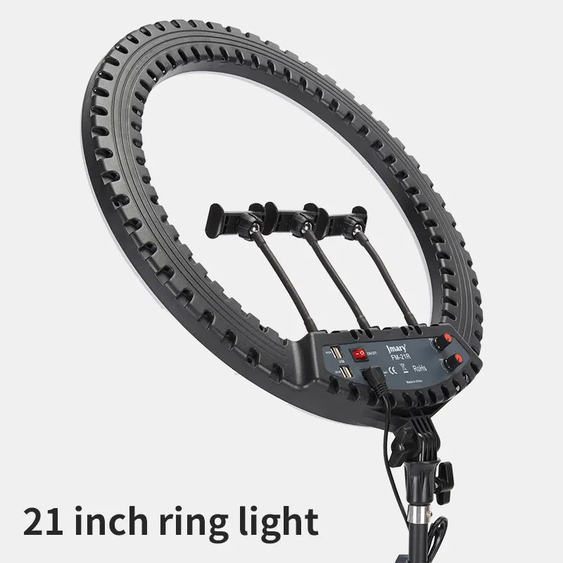 Jmary 21 inch Ring Light Dimmable / Ring Lamp for mobile phone - Black