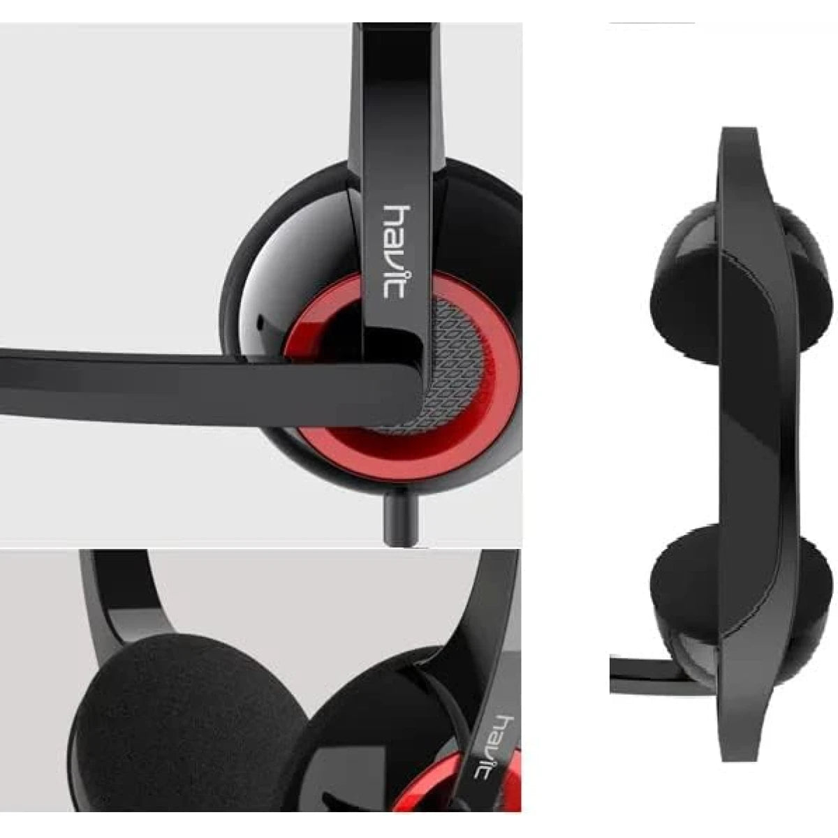 HAVIT  Wired PC Headphones with Superior Sound Quality