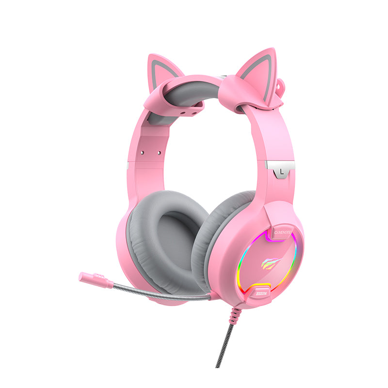 HAVIT H2233D RGB Cat Ear Headphones Gaming Headset