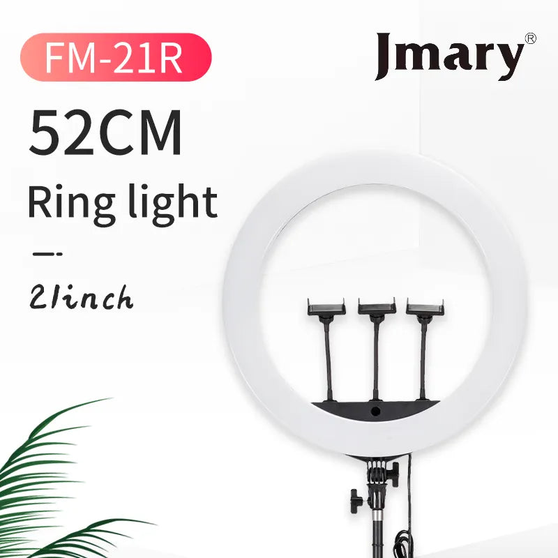 Jmary 21 inch Ring Light Dimmable / Ring Lamp for mobile phone - Black