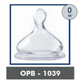 Optimal Silicone Nipple with Orthodontic Support 0+ Months