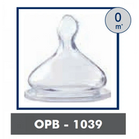 Optimal Silicone Nipple with Orthodontic Support 0+ Months
