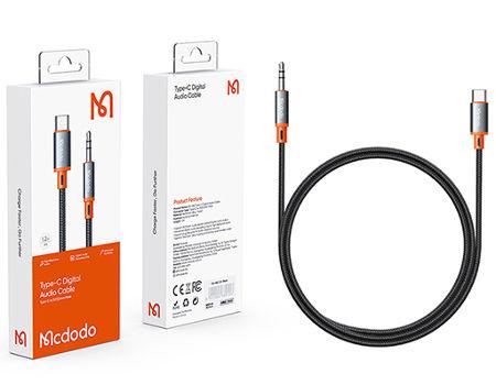 Mcdodo Type C to DC3.5mm Audio Cable 1.2M High Quality Sound - Black Mcdodo Type C to DC3.5mm Audio Cable 1.2M High Quality Sound - Black