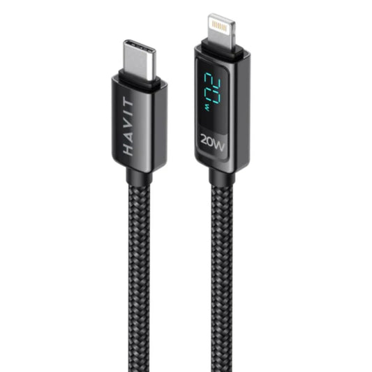كابل HAVIT CB6246 USB-C إلى لايتنينج بطول 1.2م 