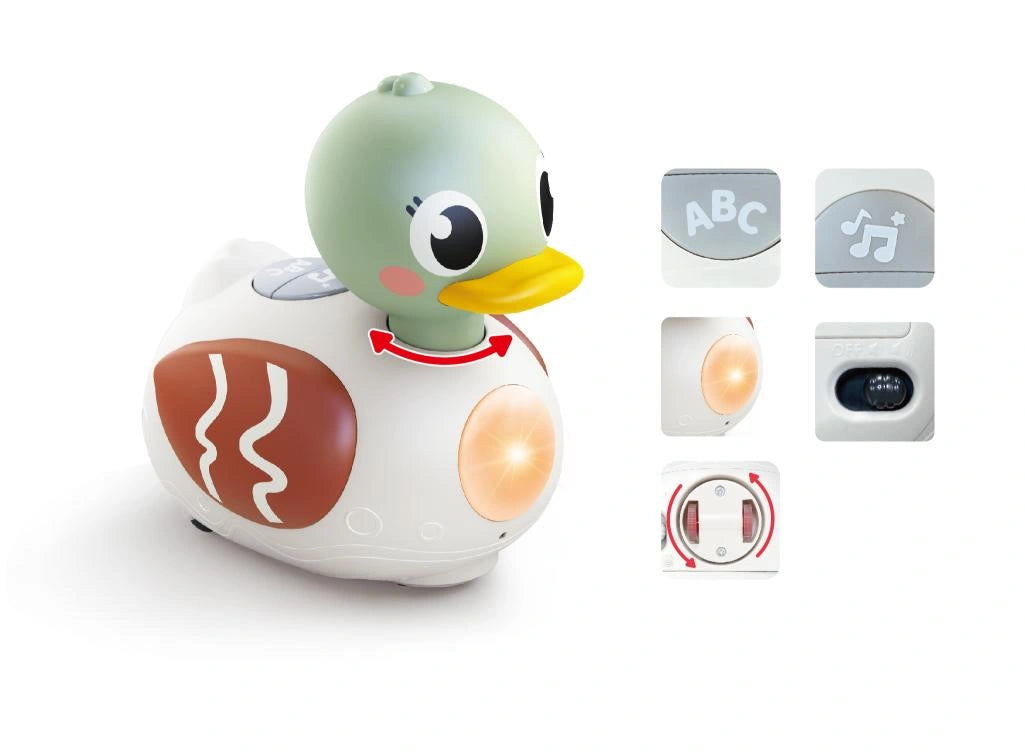 Hola Crawl Learning & Soothing Duck - Interactive Musical Toy Hola Crawl Learning & Soothing Duck - Interactive Musical Toy